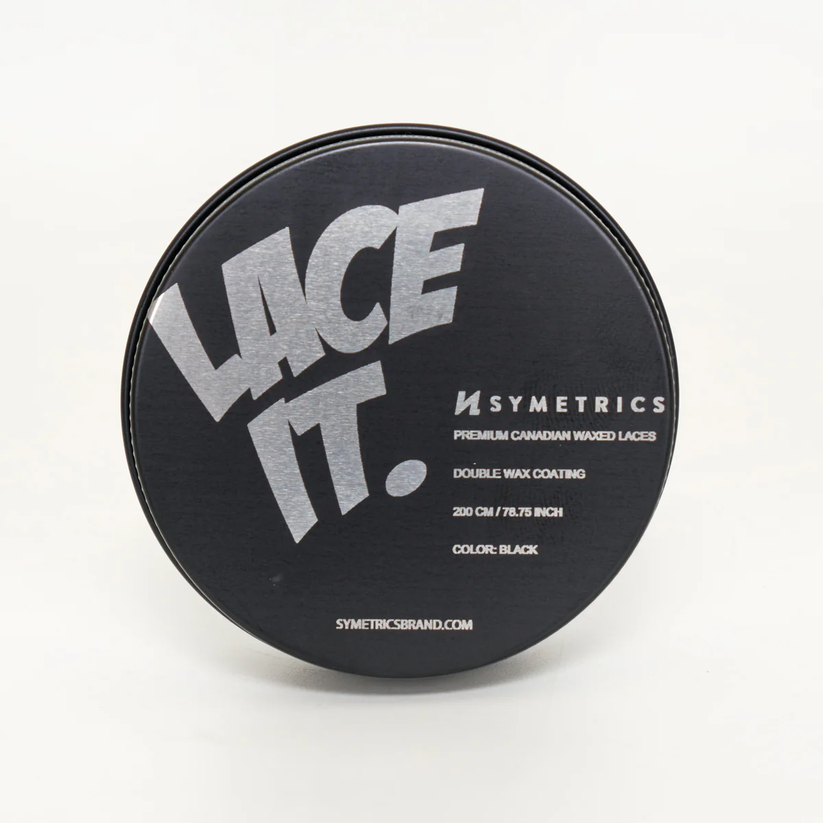 Symetrics Waxed Laces - Black / White