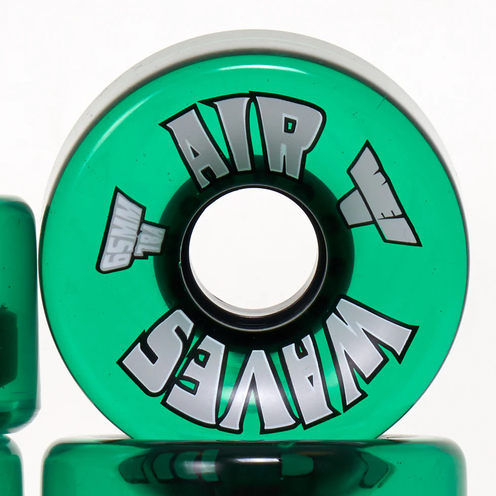 Airwaves 65mm/78a Wheels - Clear Green - Image 4