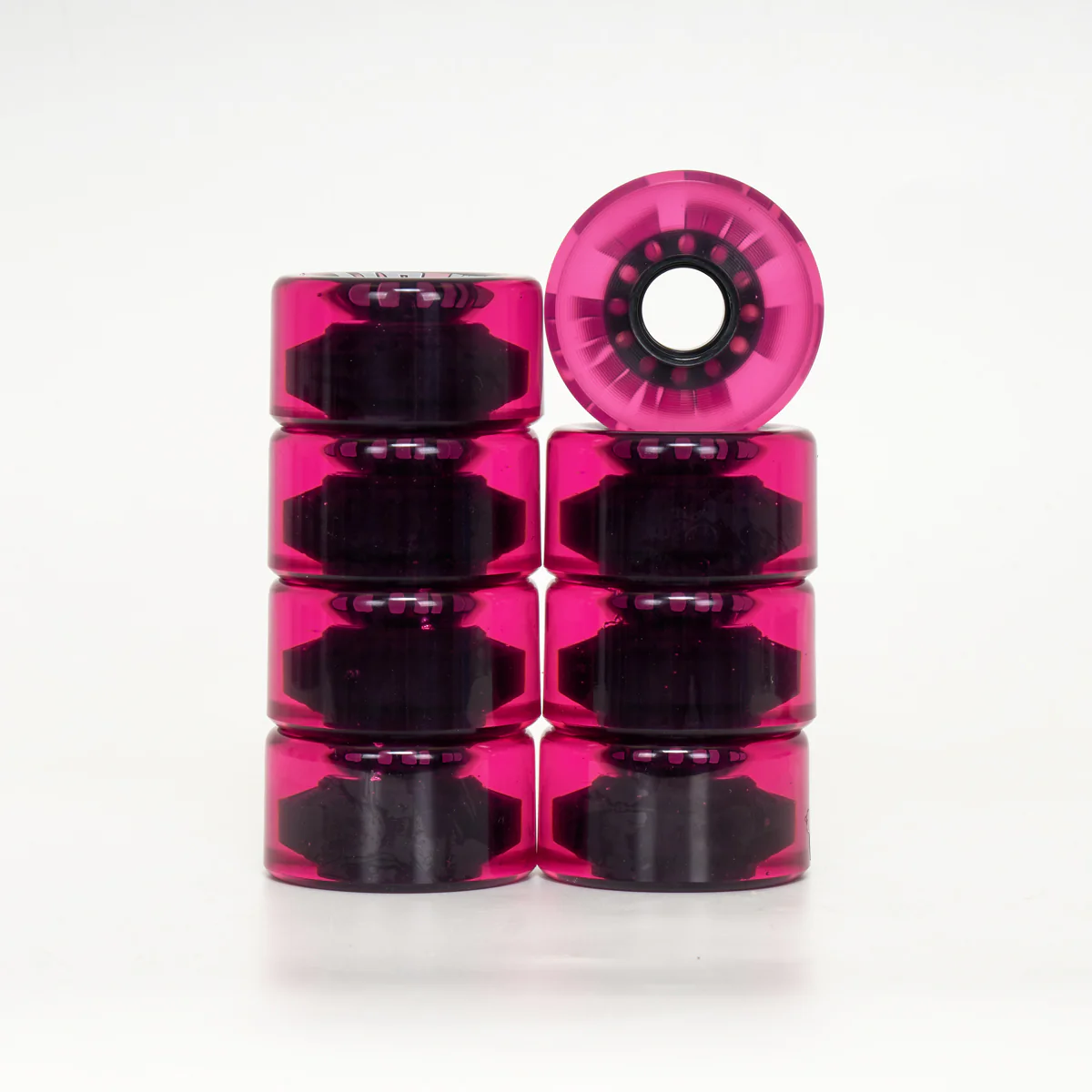 Airwaves 65mm/78a Wheels - Clear Pink - Image 2