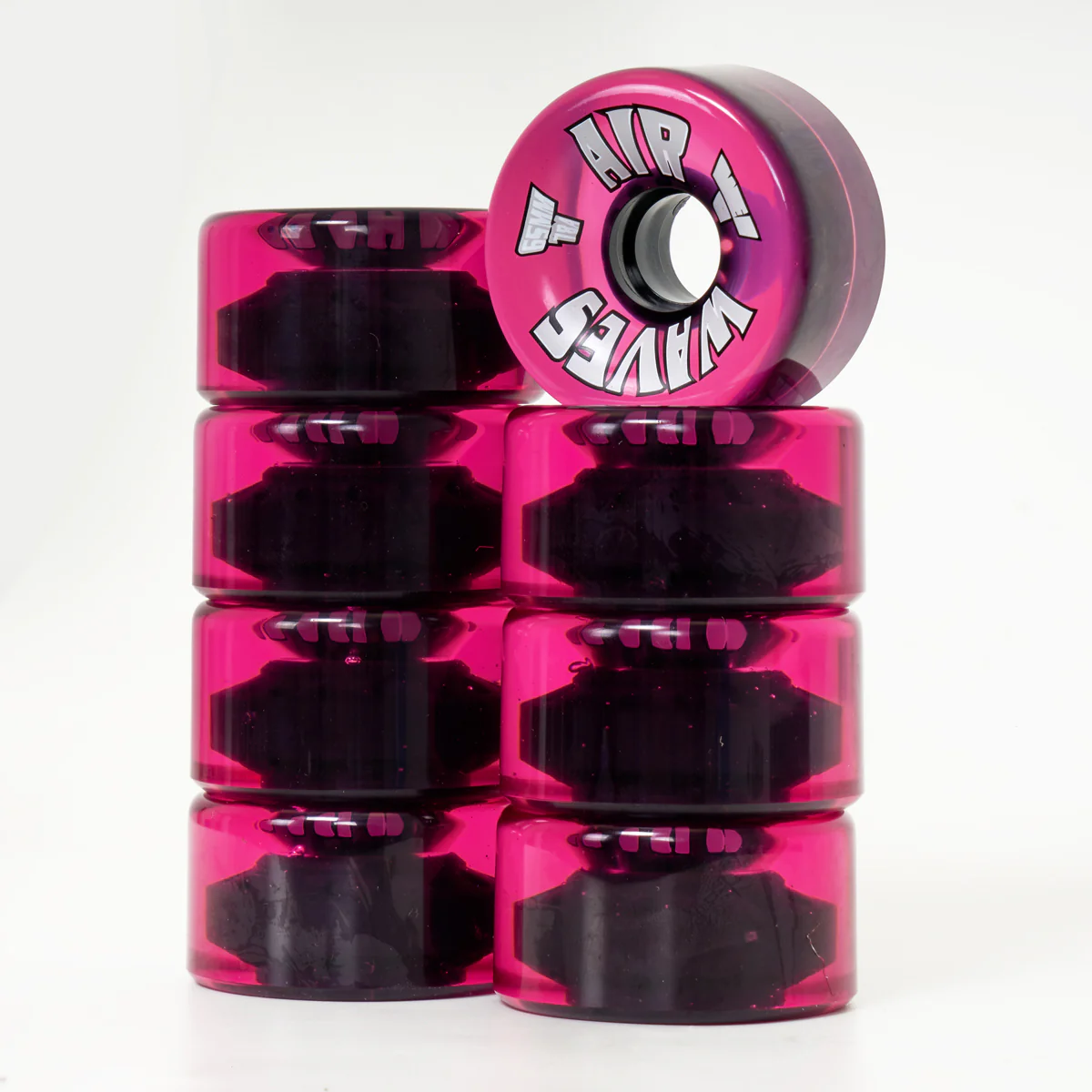 Airwaves 65mm/78a Wheels - Clear Pink - Image 3