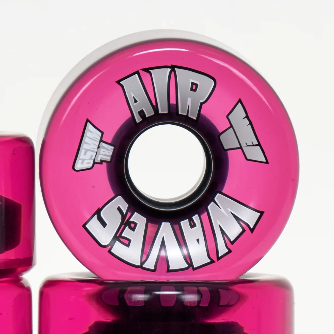 Airwaves 65mm/78a Wheels - Clear Pink - Image 4
