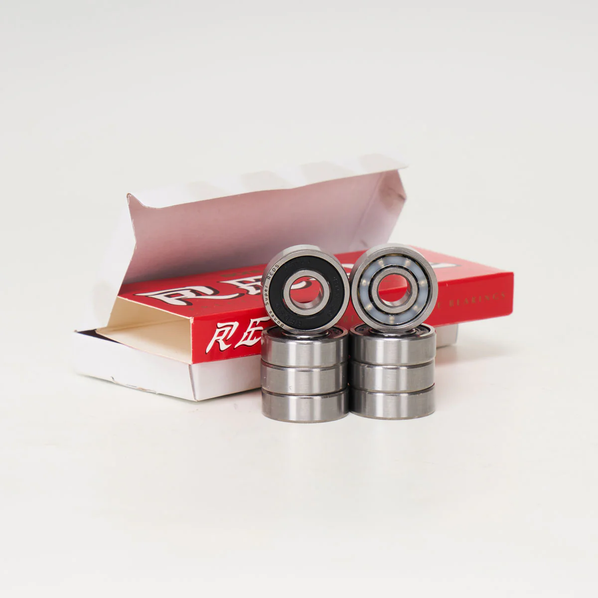 Bones Super Reds Bearings - 8 Set - Image 2