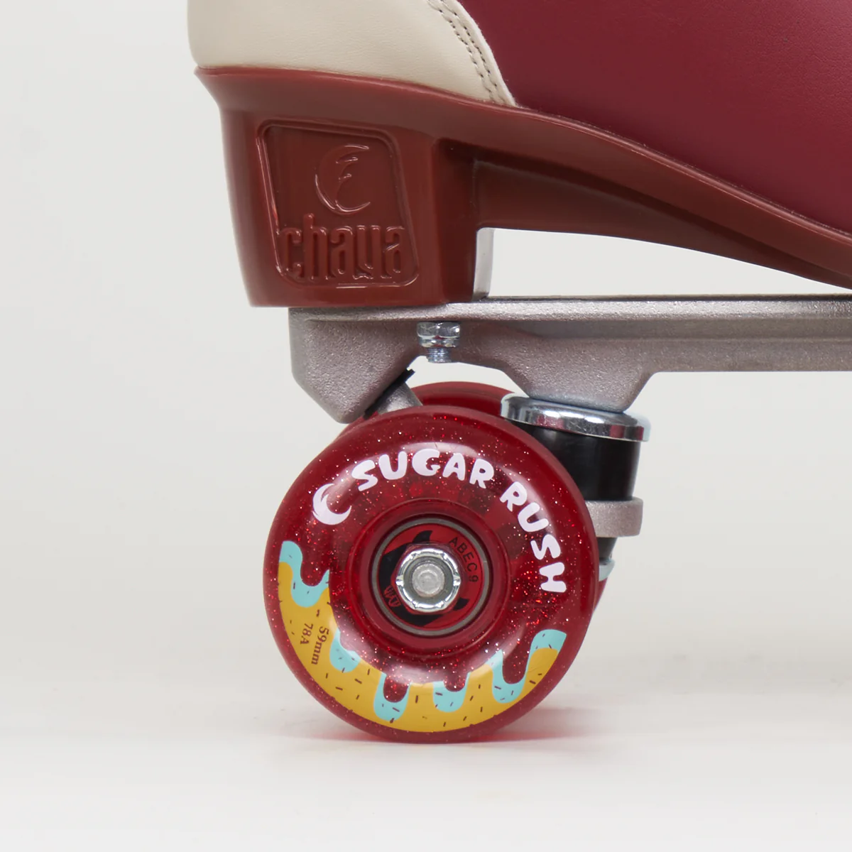 Chaya Cozy Wine Roller Skates - Image 4