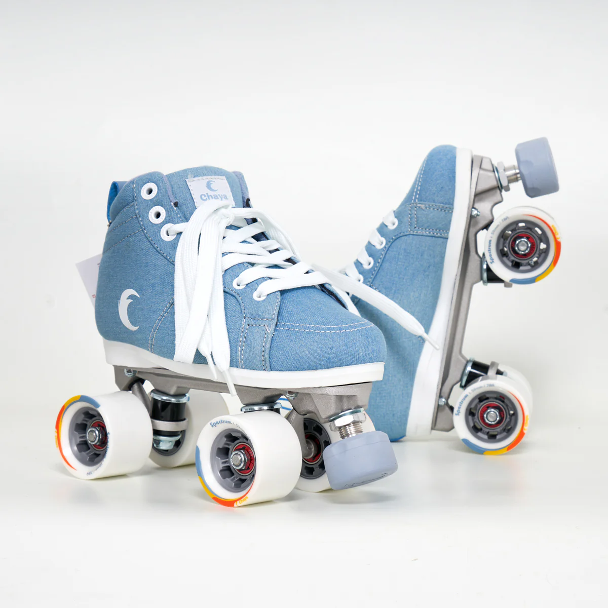 Chaya Denim Rollerskates
