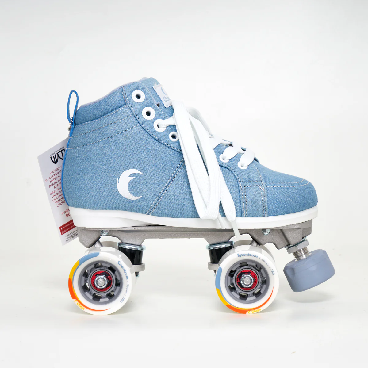Chaya Denim Rollerskates - Image 3