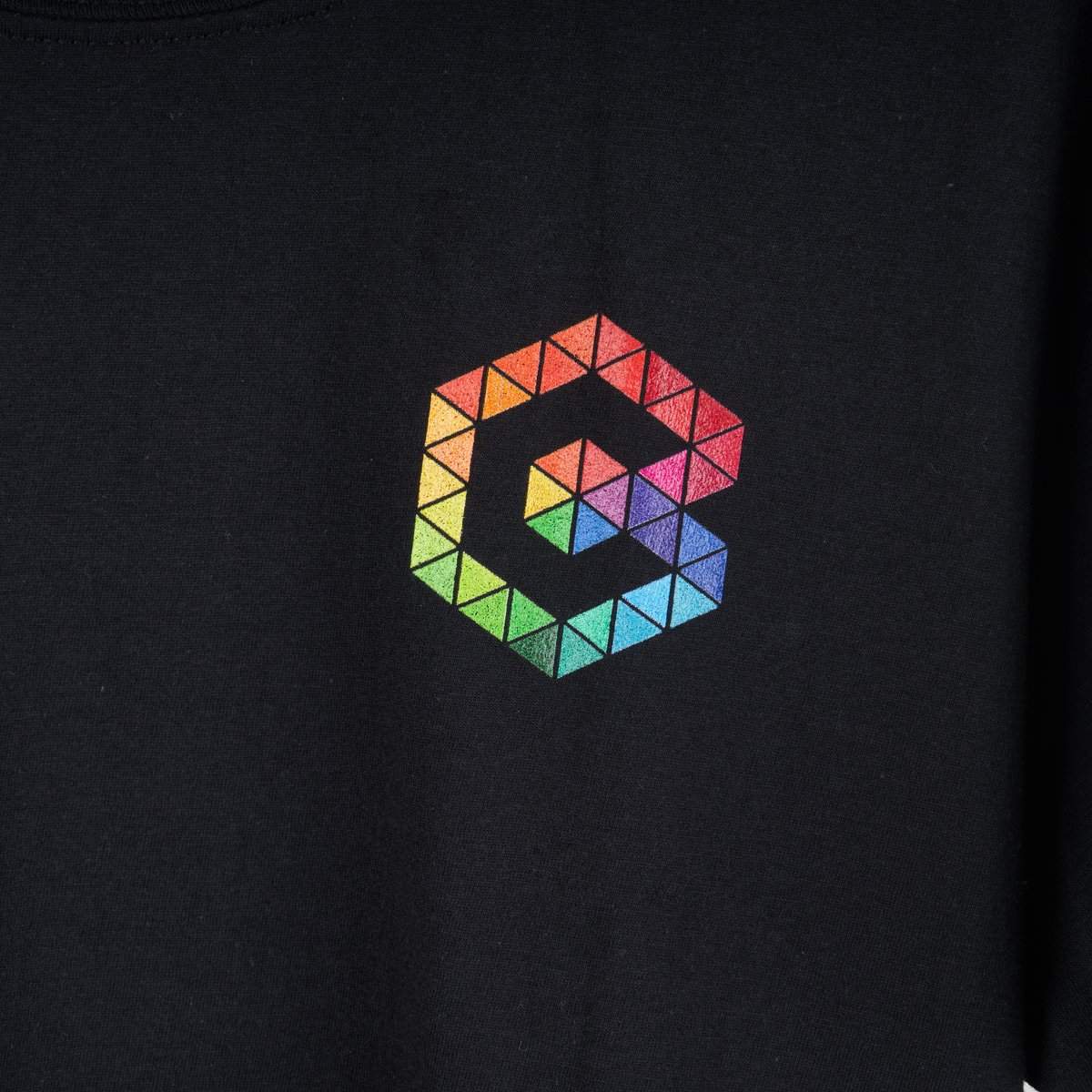 Chroma Logo T-Shirt - Black - Image 2