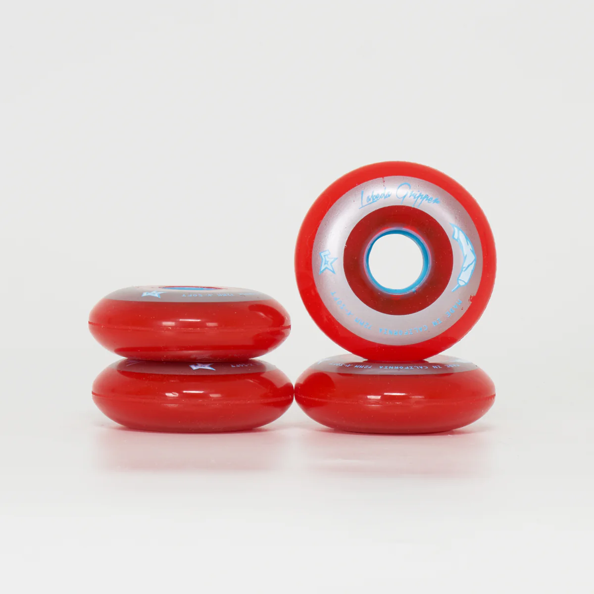 Labeda Gripper Indoor Wheels - Extra Soft - 72mm / 76mm / 80mm (Indoor/Hockey)