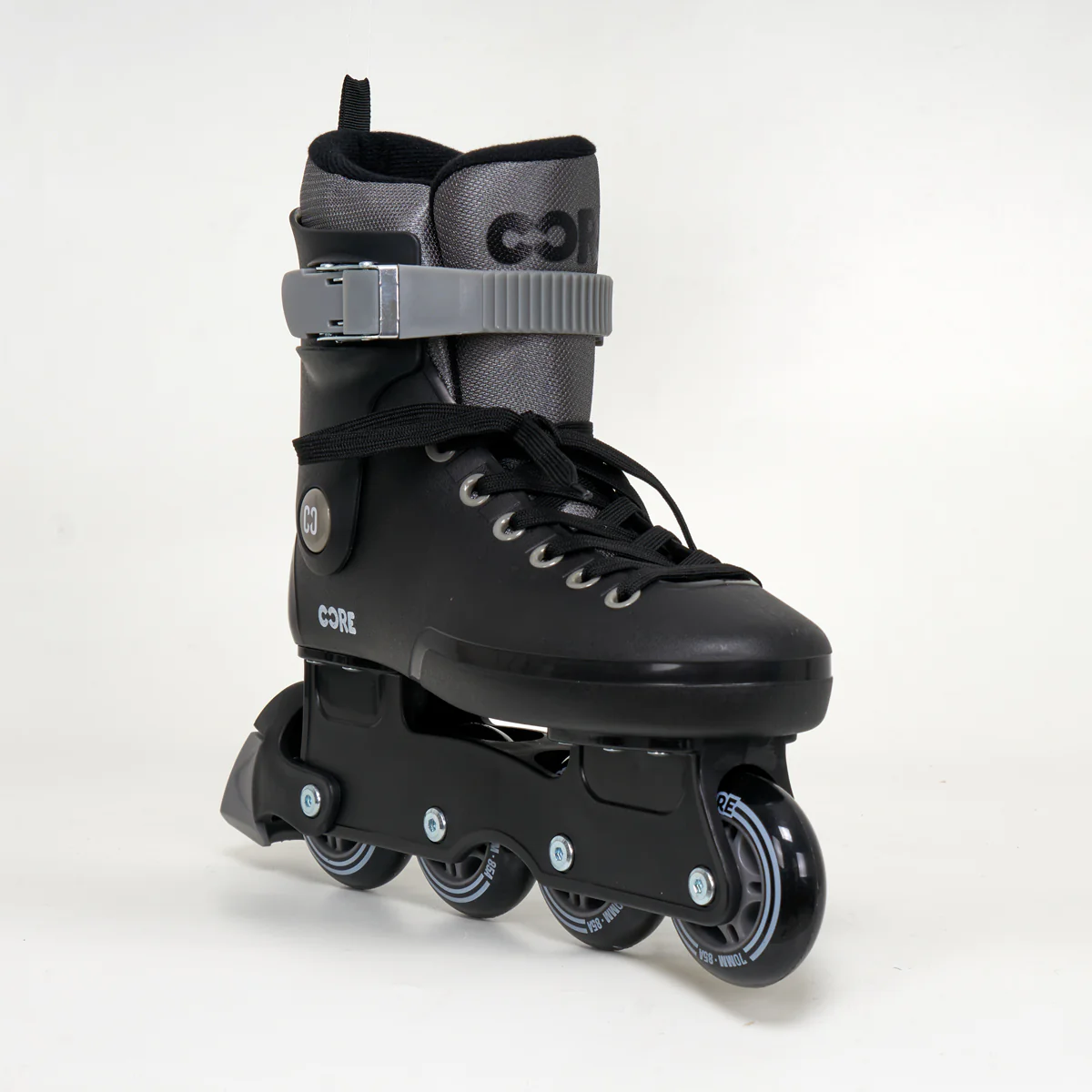 CORE Retro Inline Adjustable Skates - Kids (Black) - Image 2
