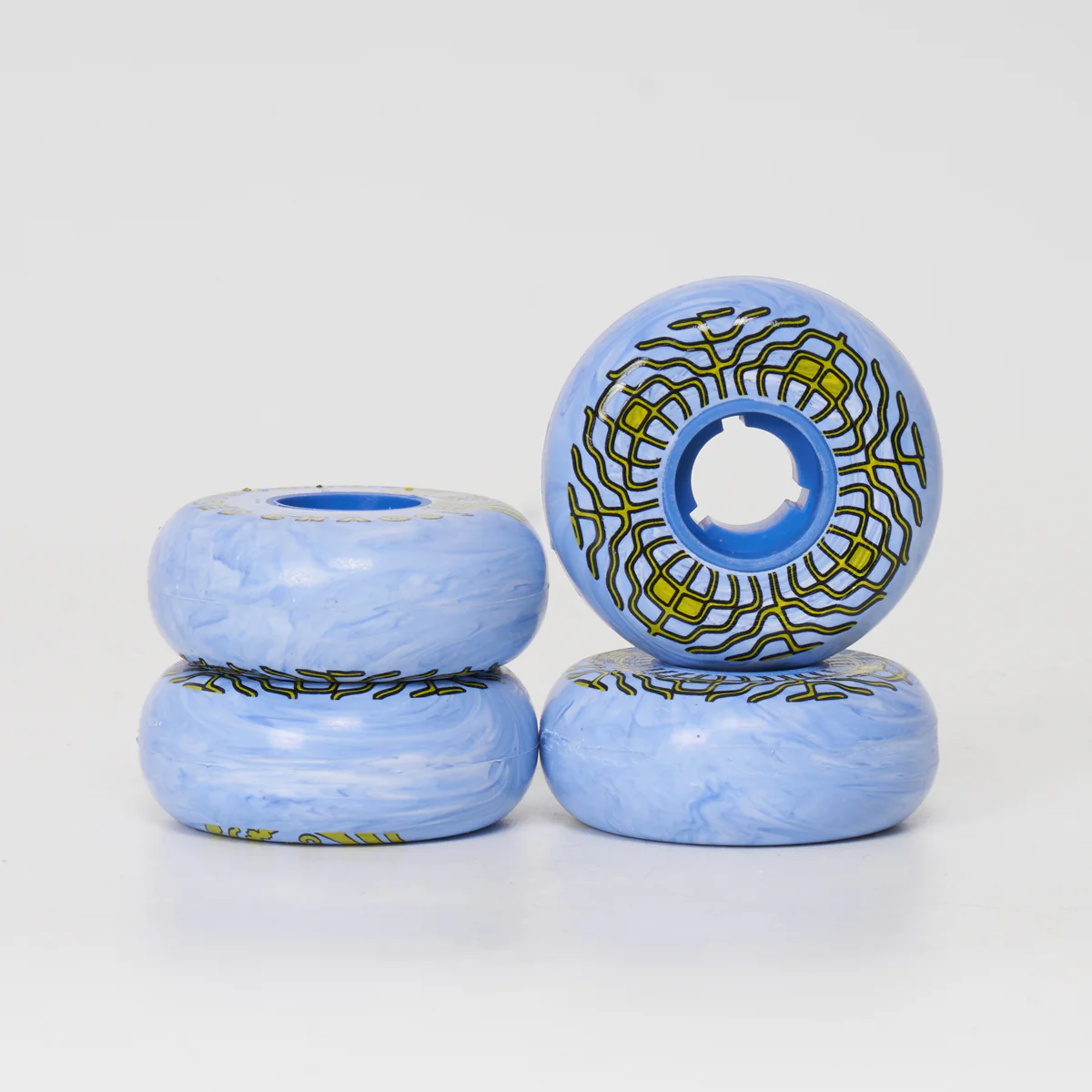 Cymatics Team 60mm 92a Wheels - Blue Marble - Image 3