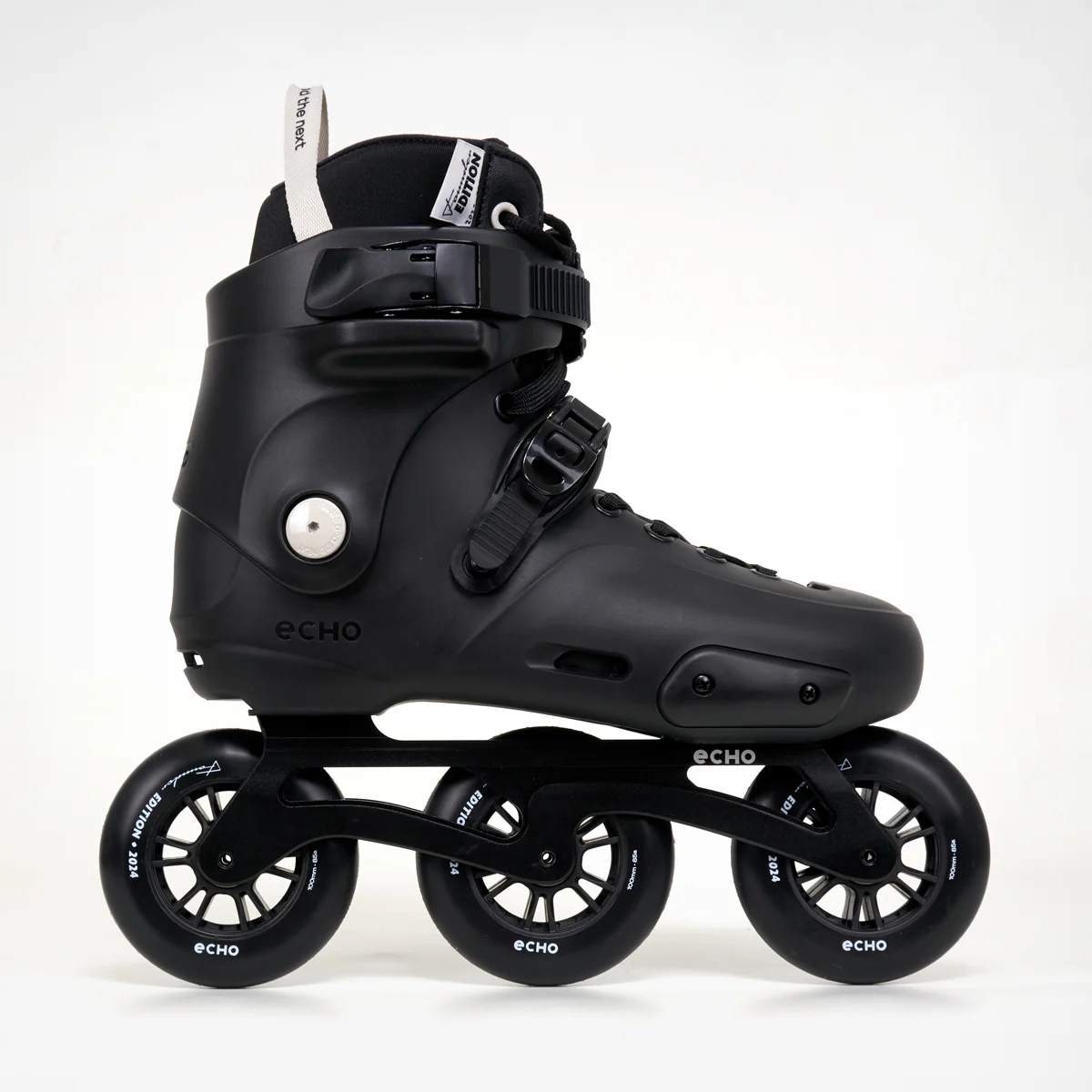 Echo Skates 3-Wheel Freeskates - Black ('Founders Edition')