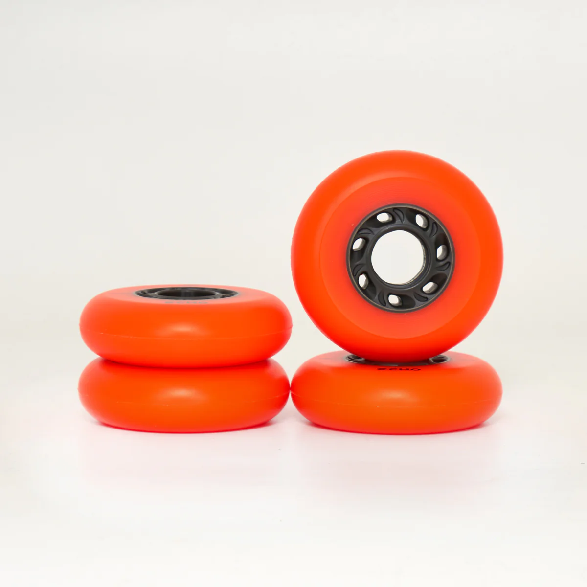 Echo Drift 80mm Wheels - Orange (4-Set) - Image 2