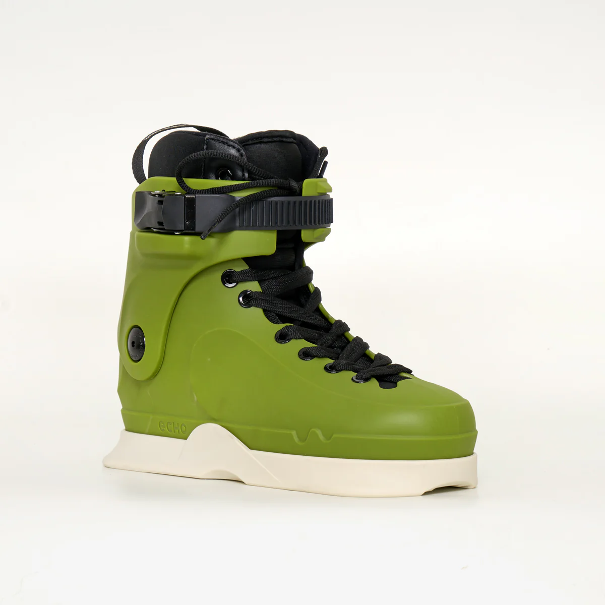 Echo Verve - Boot Only Skates - Green/Cream - Image 2