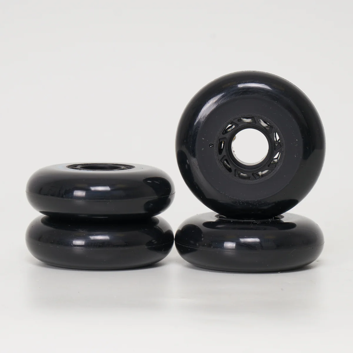 Endless 76mm Wheels - Black (Set of 4) - Image 2