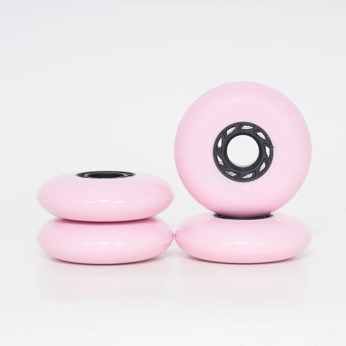 Endless 80mm / 85a Wheels - Soft Pink