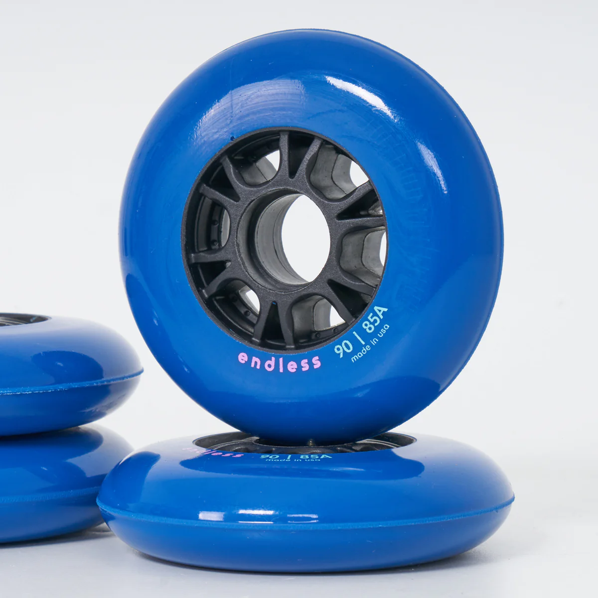 Endless 90mm / 85a Wheels - Sapphire Blue - Image 3