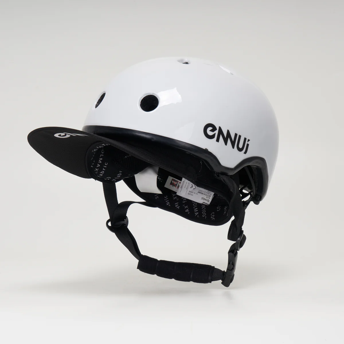 Ennui Elite Helmet - Ultra Low-Volume Inline & Roller Skating Helmet - White - Image 3