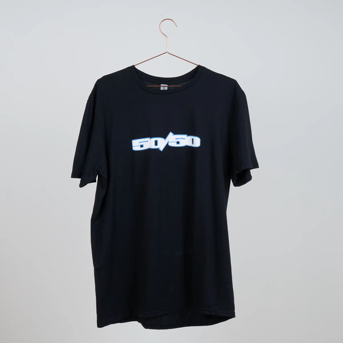 Fifty 50 Stamp Logo T-Shirt - Black