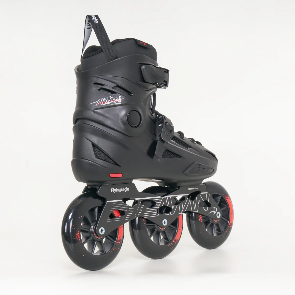 Flying Eagle Avian 3-Wheel Inline Skates - Black - Image 3
