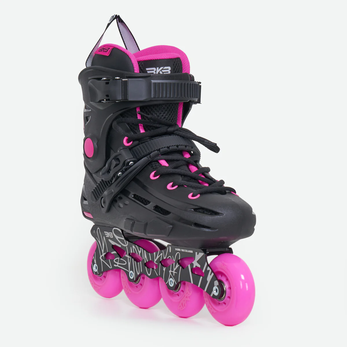BKB Hero Inline Skates - Pink/Black - Image 2
