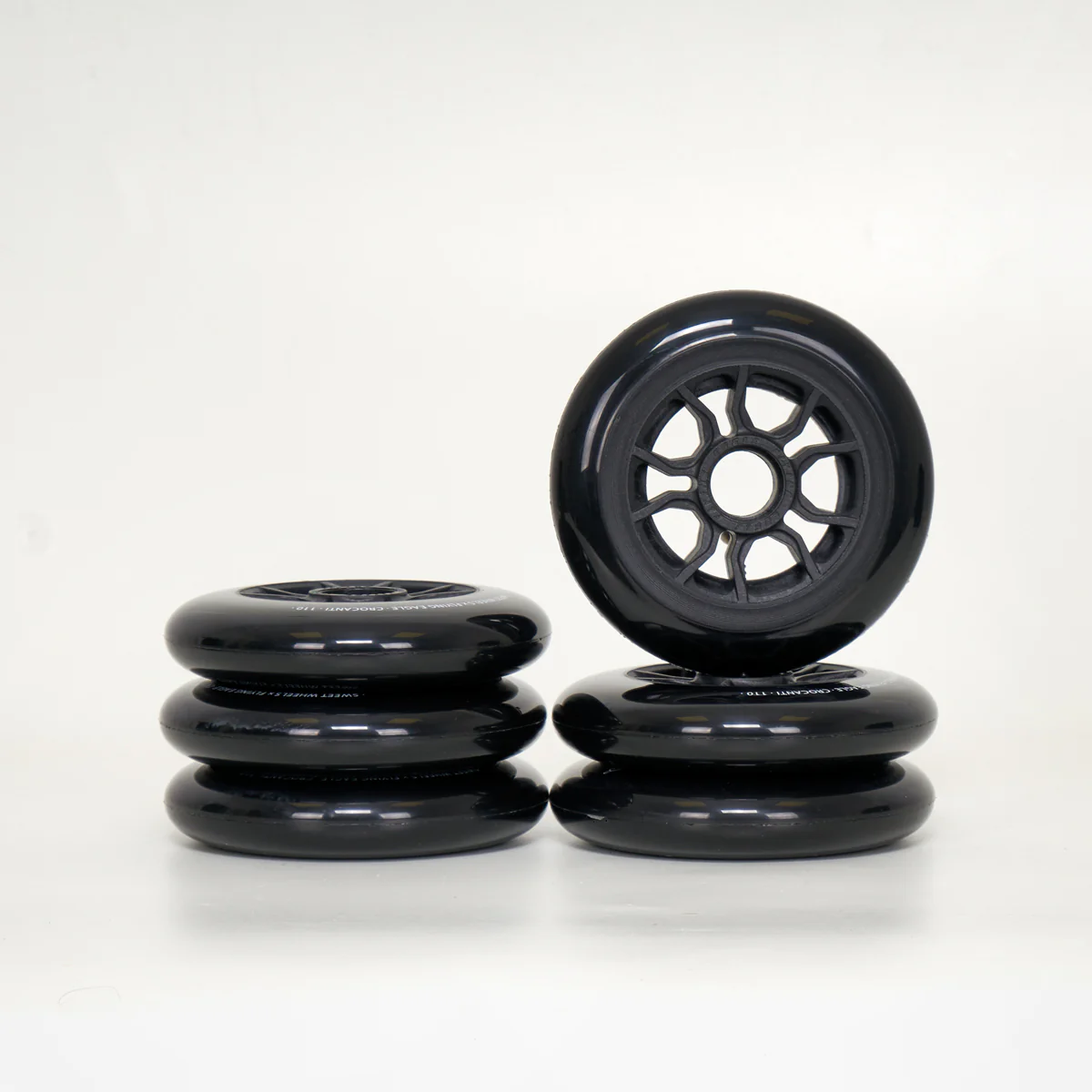 Flying Eagle Crocanti 110mm Wheels - Black (6-Set) - Image 2