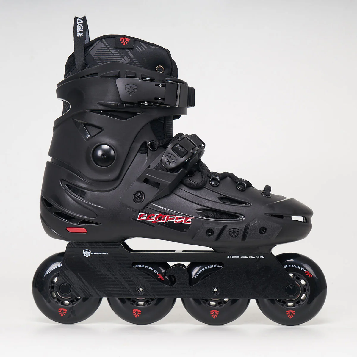 Flying Eagle F5S+ Inline Skates - Unisex - Black