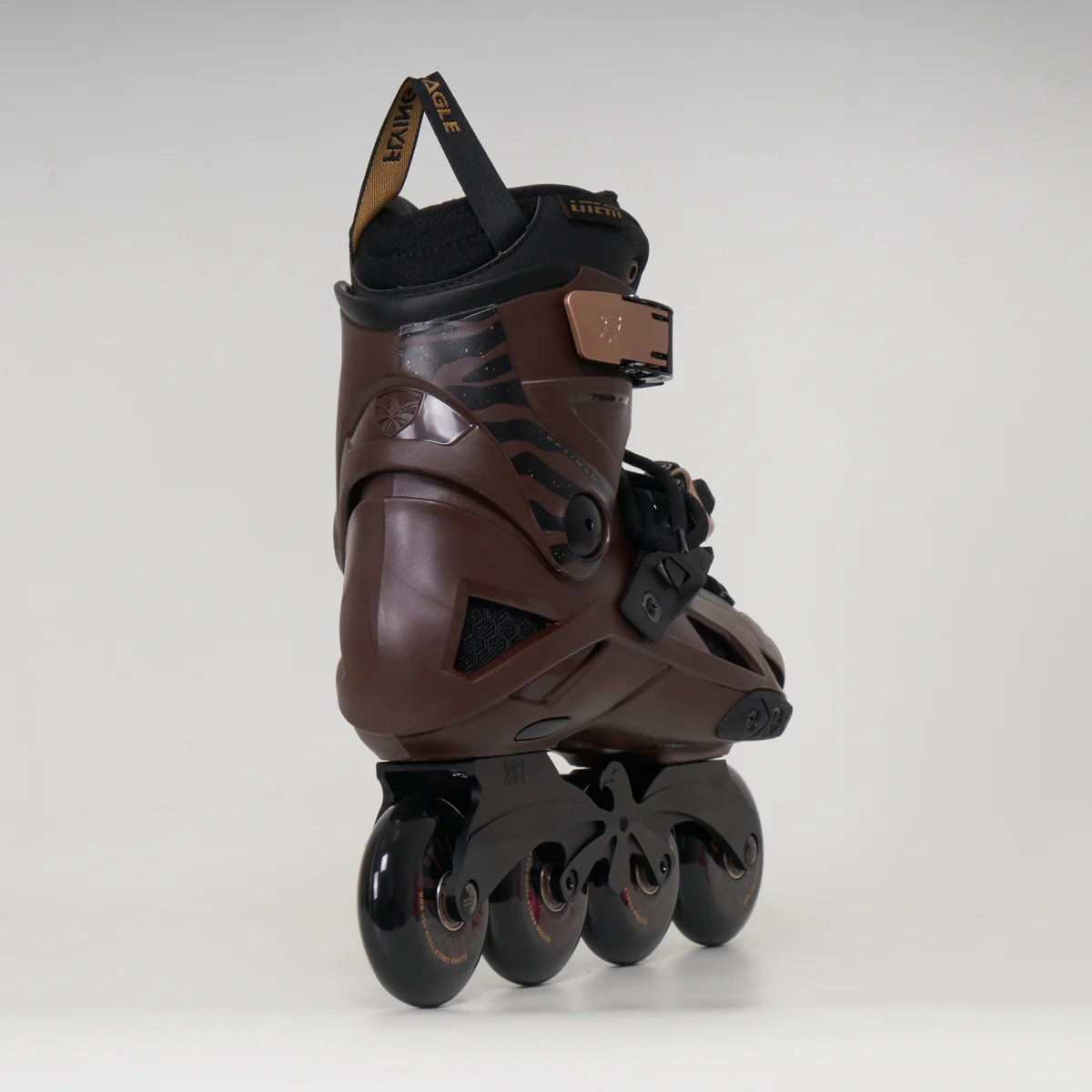 Flying Eagle Optimum Dual Density Inline Skates - Unisex - Brown - Image 3
