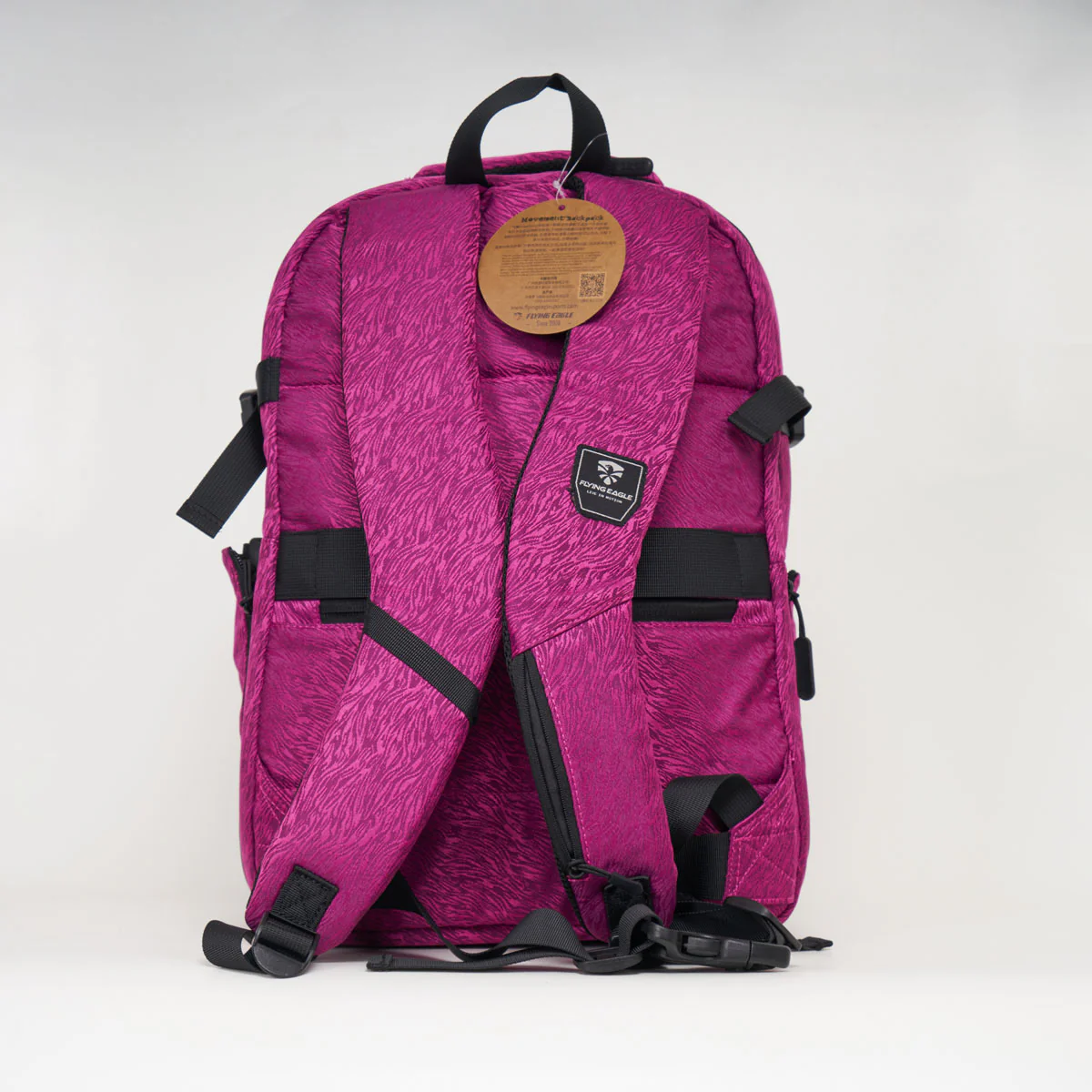 Flying Eagle Movement Backpack - Dark Pink - Image 2