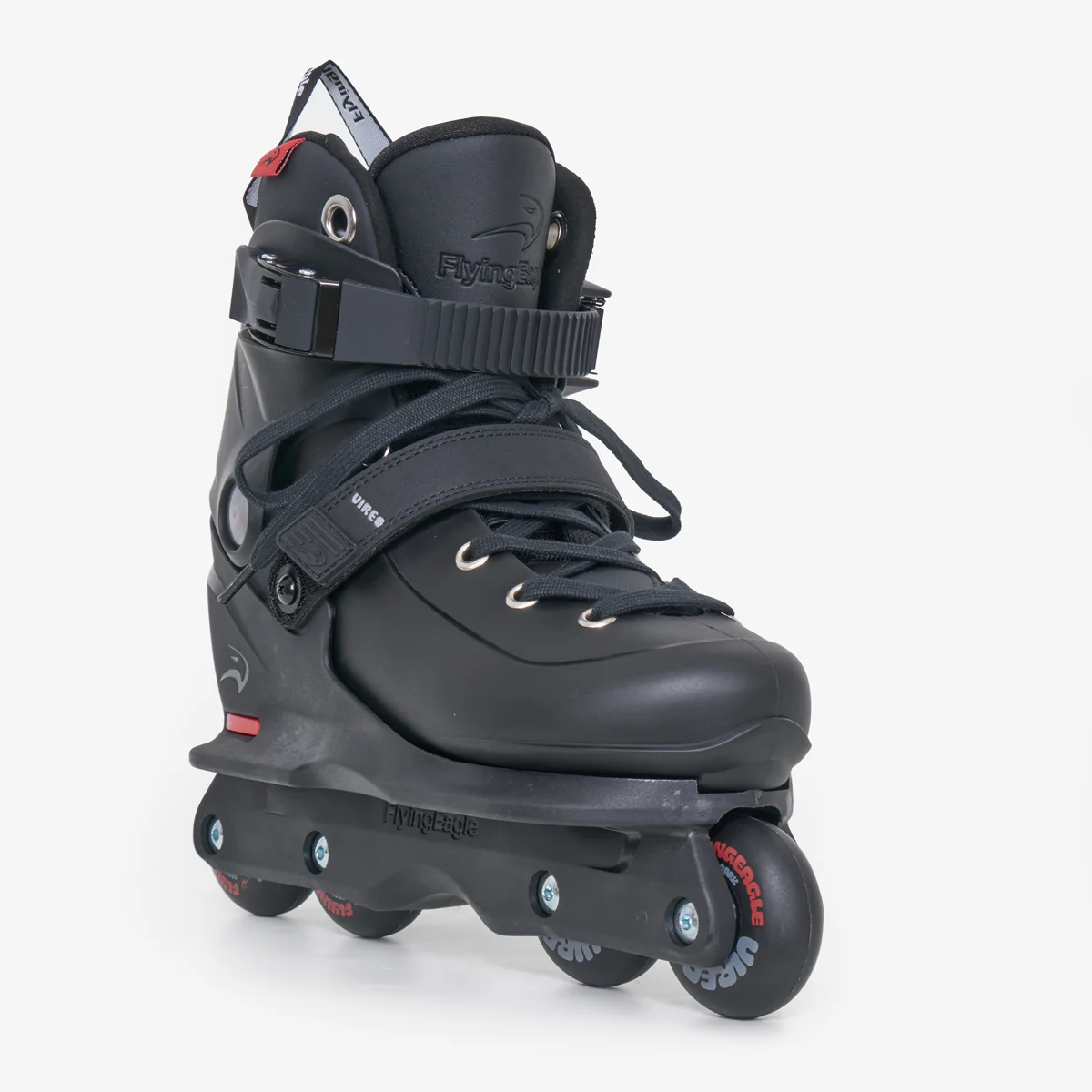 Flying Eagle Vireo - Kids Adjustable Aggressive Inline Skates - Black - Image 2