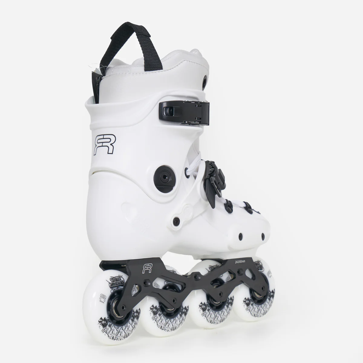FR Skates FR1 80 Deluxe Intuition - Unisex - White (2025/2026 Version with white/white intuition liner) - Image 4
