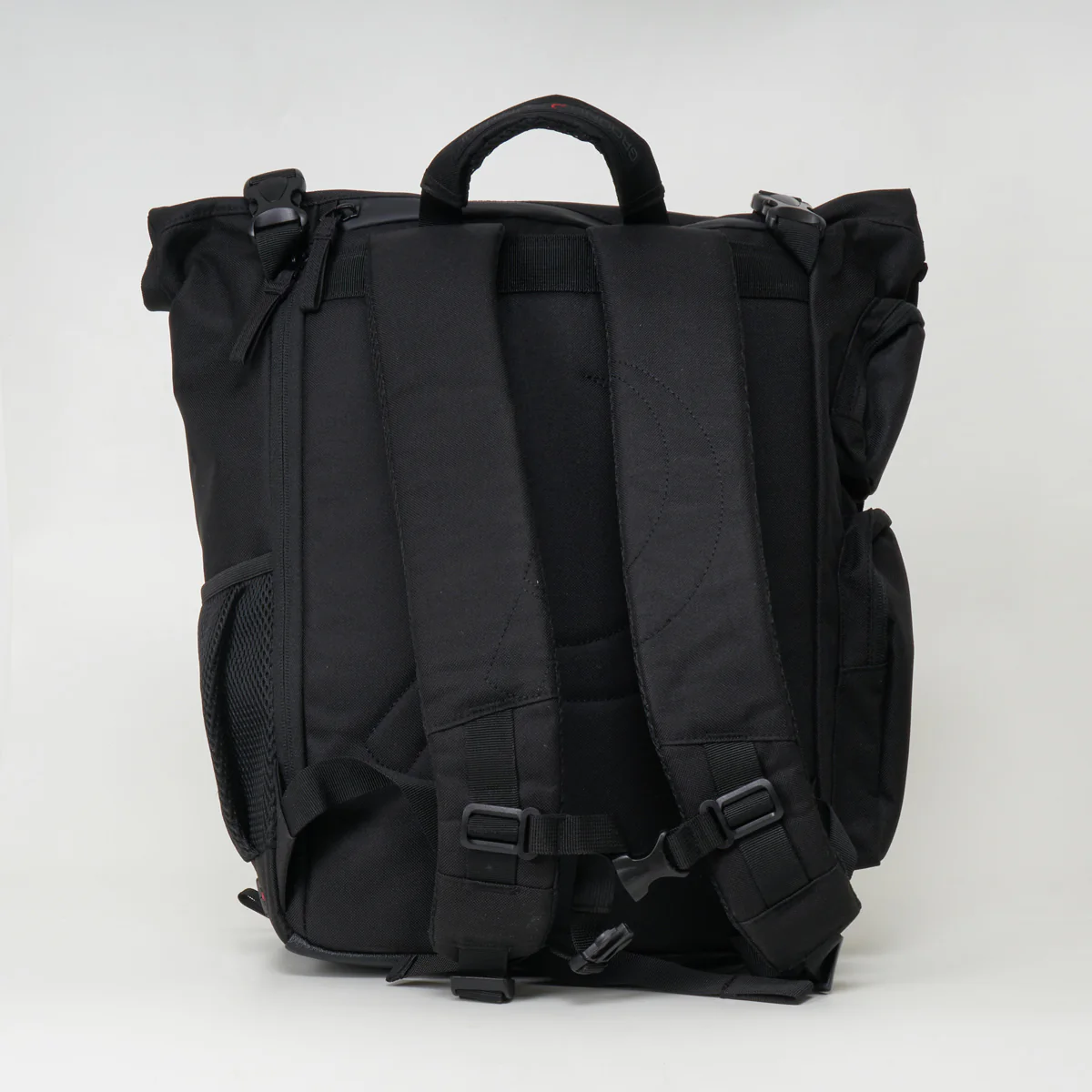 Ground Control Black Rolltop Backpack - Image 3