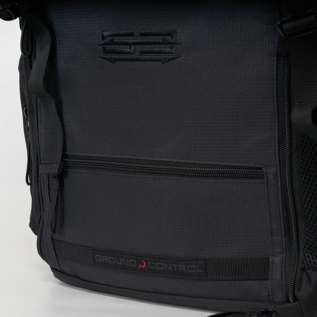 Ground Control Black Rolltop Backpack - Image 4