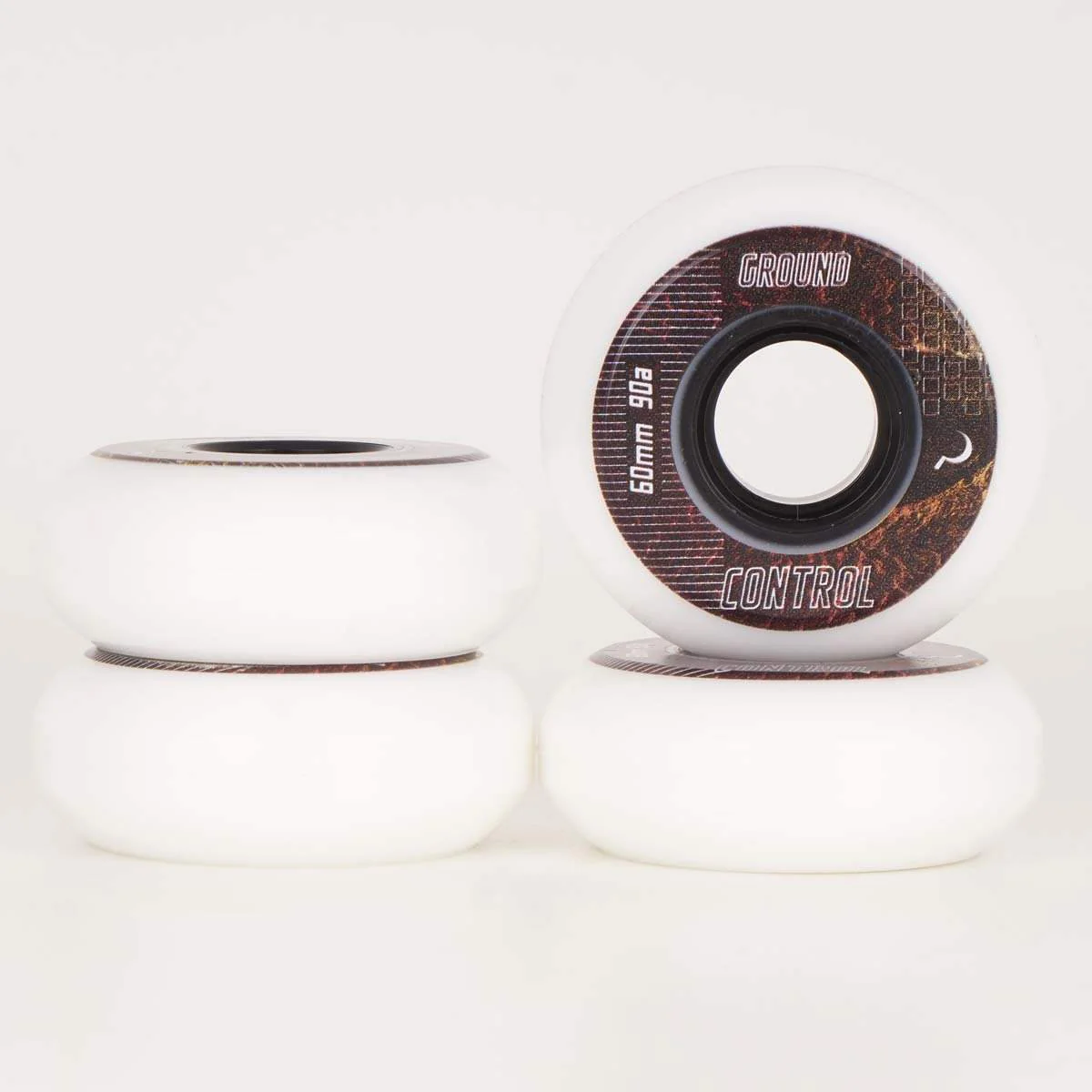 Ground Control EarthCity Wheels 60mm / 90a - White