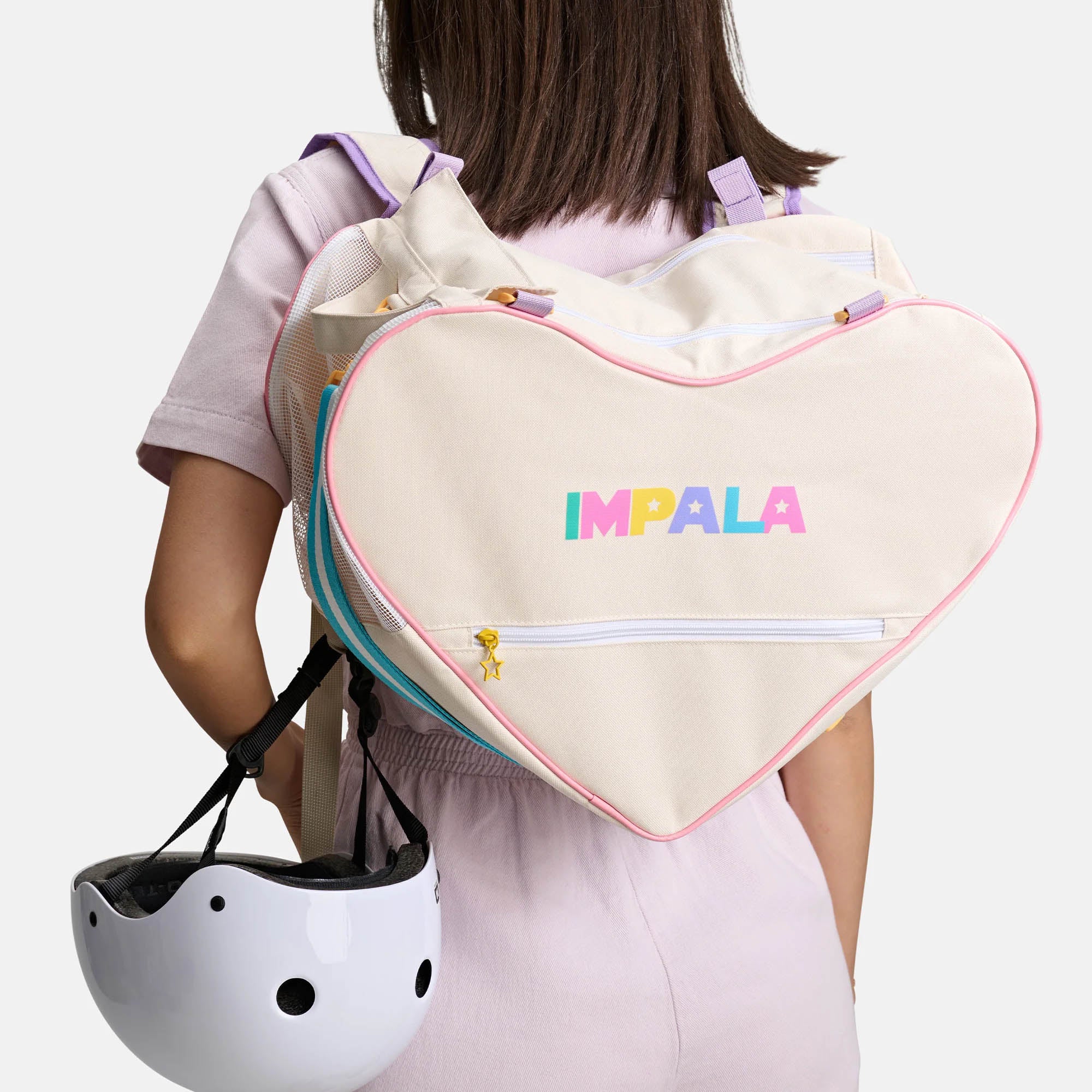 Impala Heart Shaped Skate Bag - Vanilla Sprinkle - Image 4