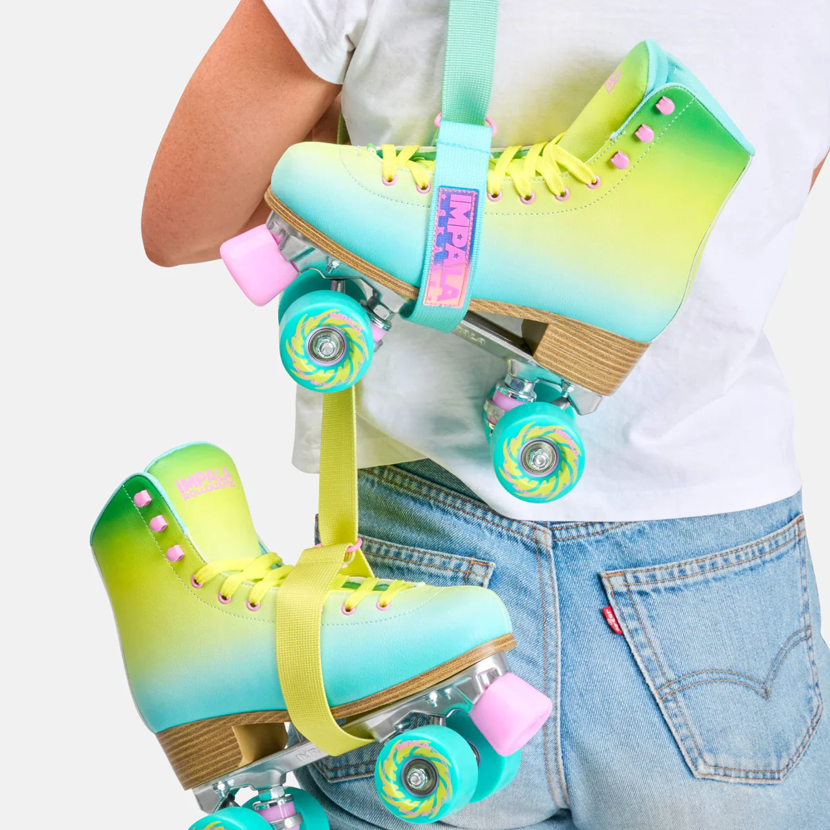 Impala Skate Strap - Lime Spritzer - Image 4