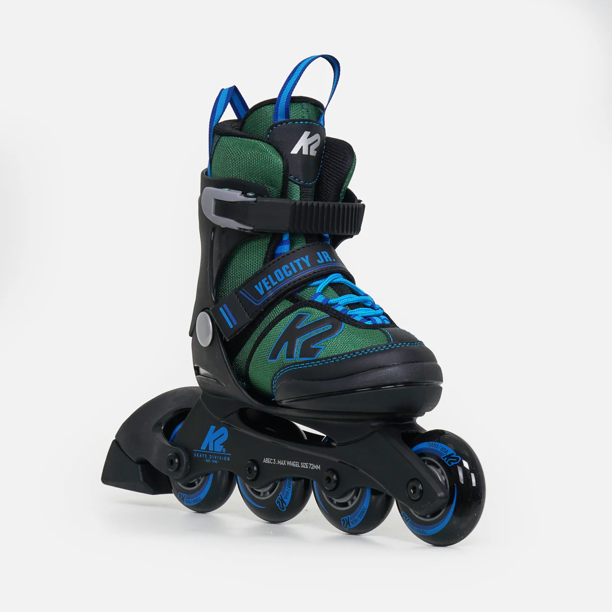 K2 Velocity Boys Adjustable Kids Inline Skates - Blue - Image 2