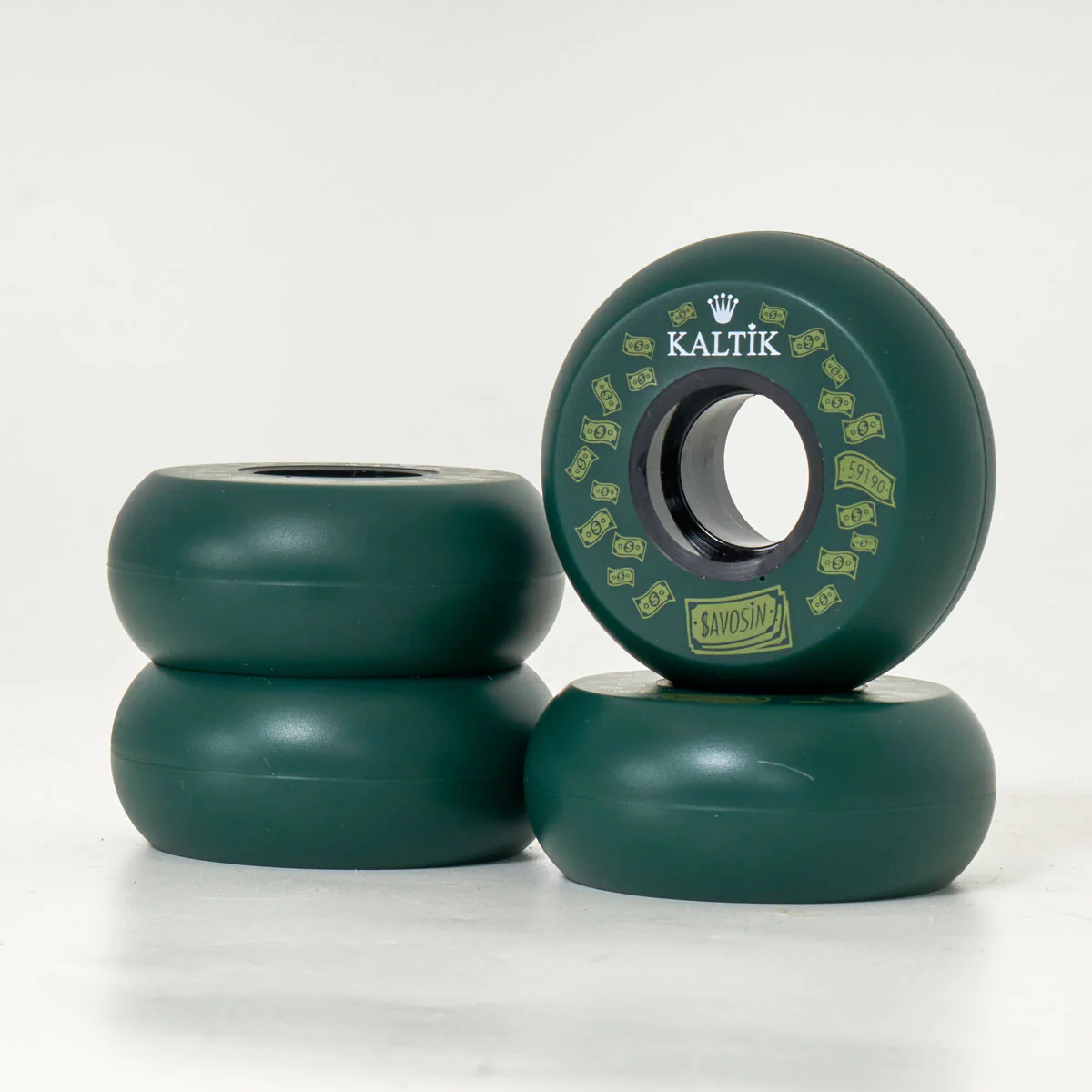 Kaltik Savosin Pro 59mm Wheels - Green - Image 4