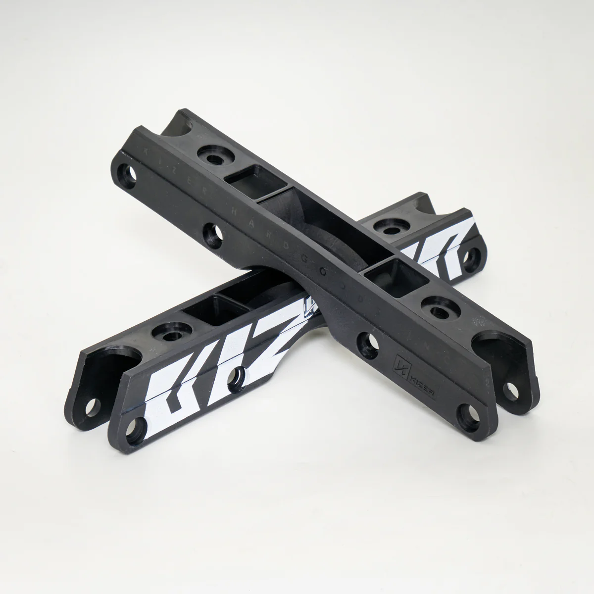 Kizer Fluid IV (Fluid 4) Team Anti-Rocker Frames - Black (inc. Anti-Rocker Wheels & Bearings) - Image 2