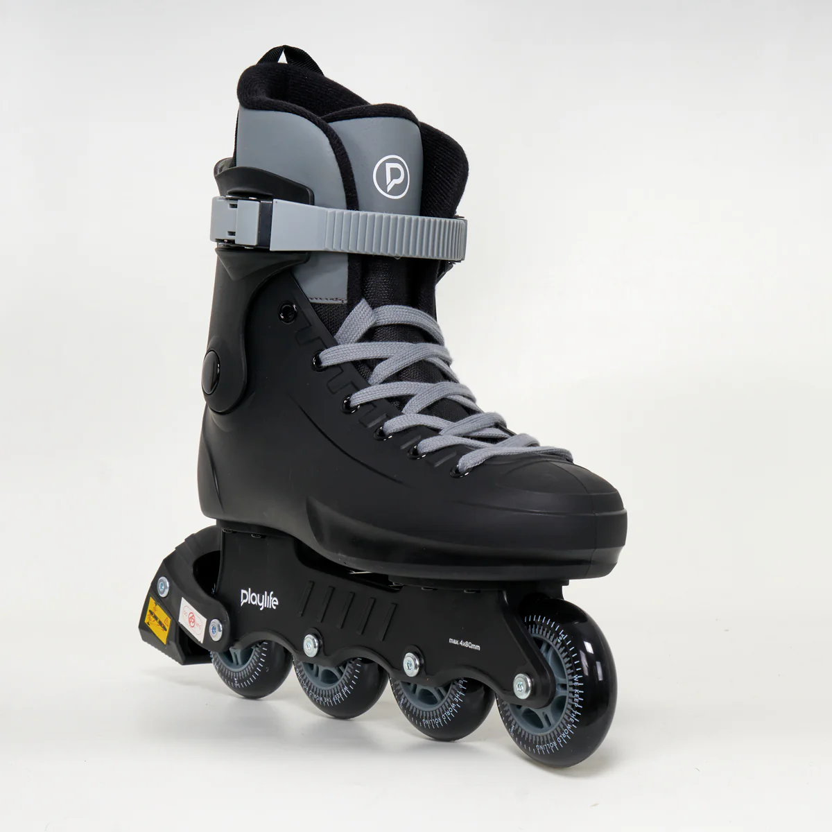 Playlife Rave 80 - Black Inline Skates *Last pair* - Image 3