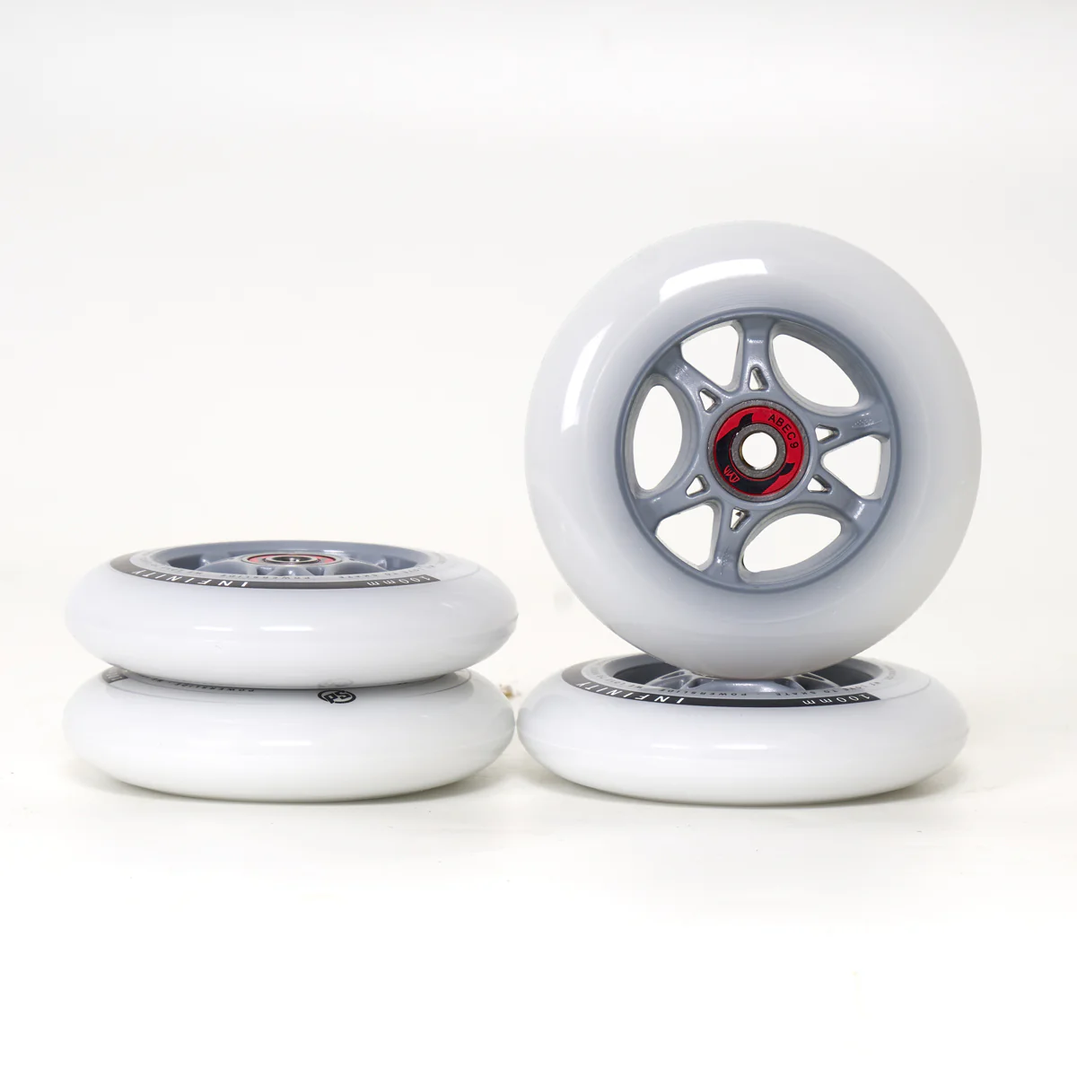 Powerslide Infinity II 100mm Wheel w/Wicked Bearing - 4 Set - Image 2