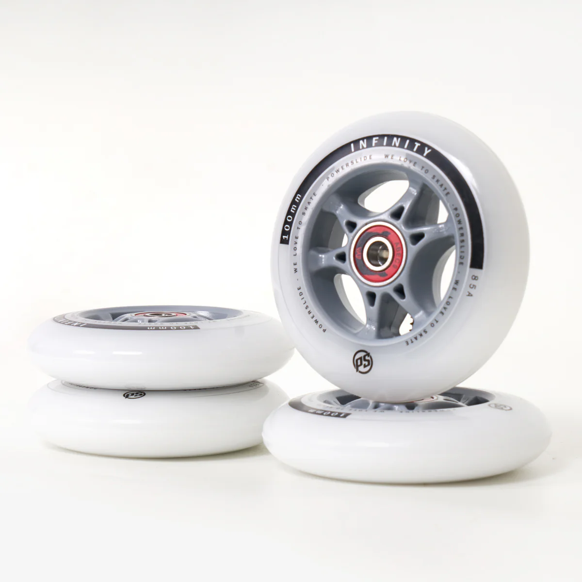 Powerslide Infinity II 100mm Wheel w/Wicked Bearing - 4 Set - Image 3