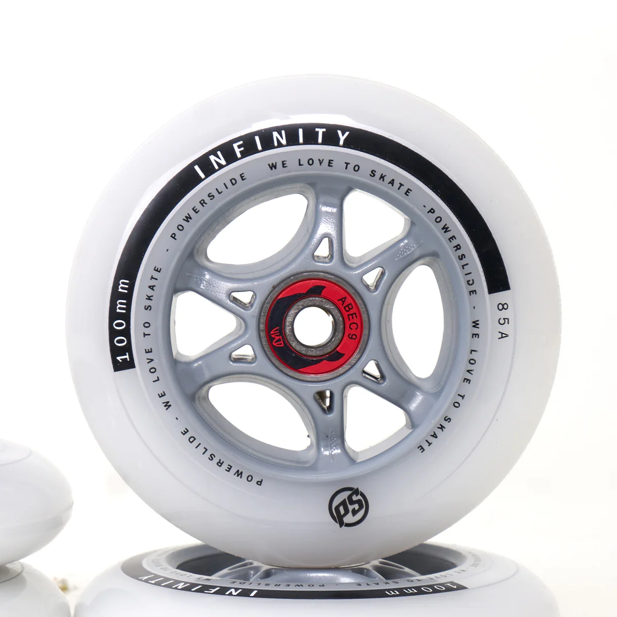 Powerslide Infinity II 100mm Wheel w/Wicked Bearing - 4 Set - Image 4