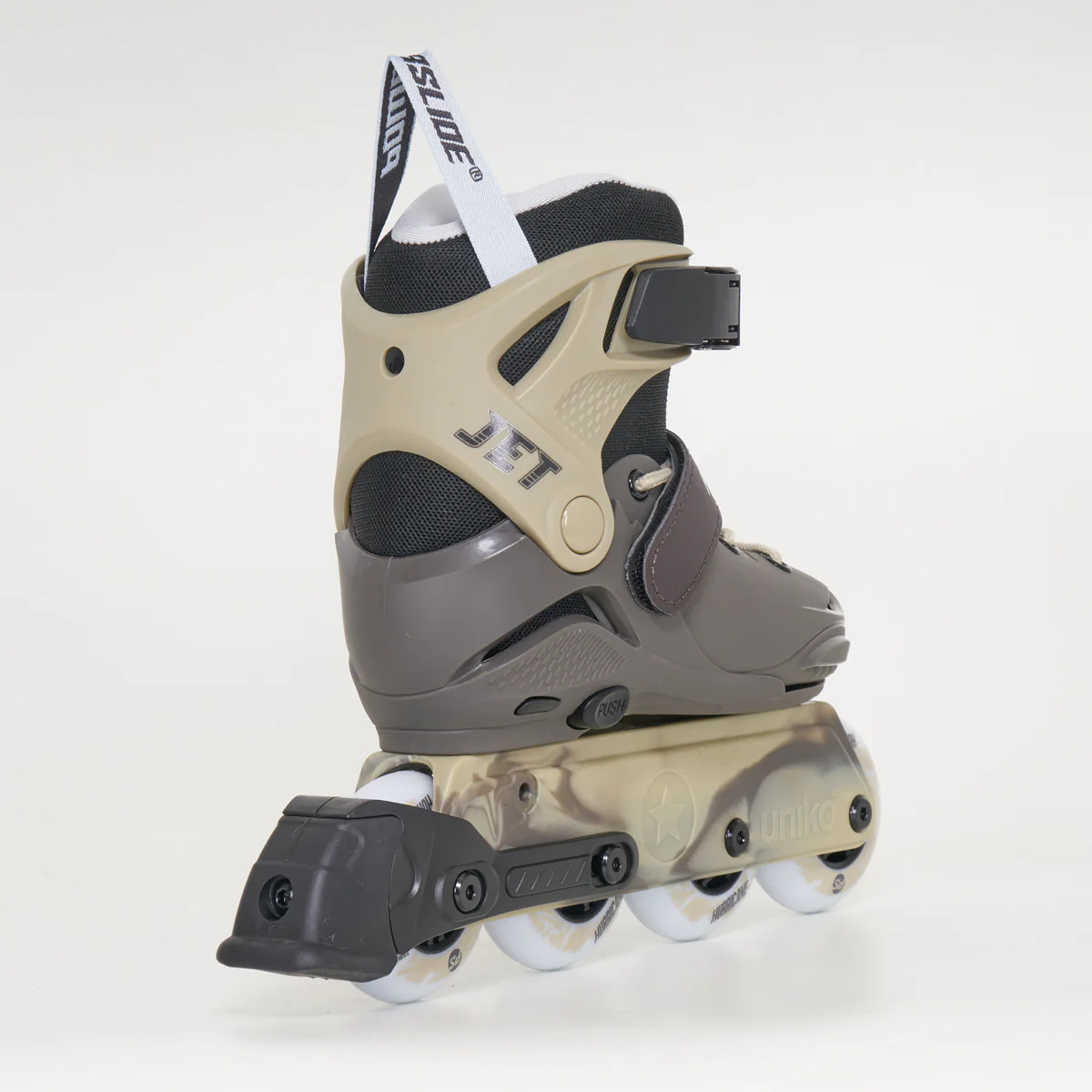 Powerslide Jet Brown - Kids Adjustable Inline Skates - Image 3
