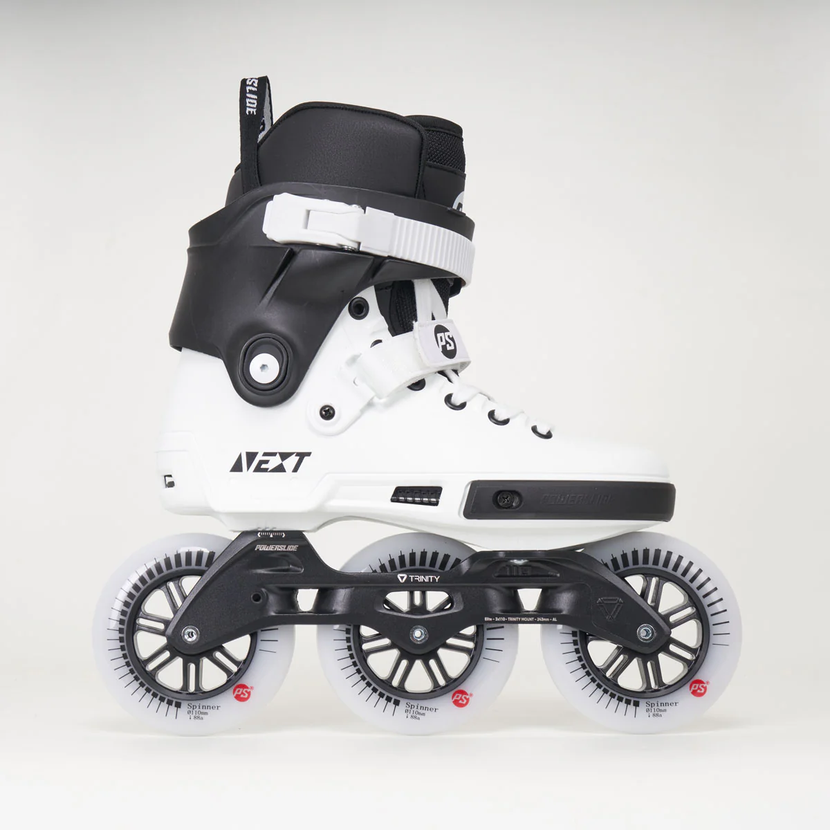 Powerslide Next Core 110 Inline Skates - Unisex - White/Black