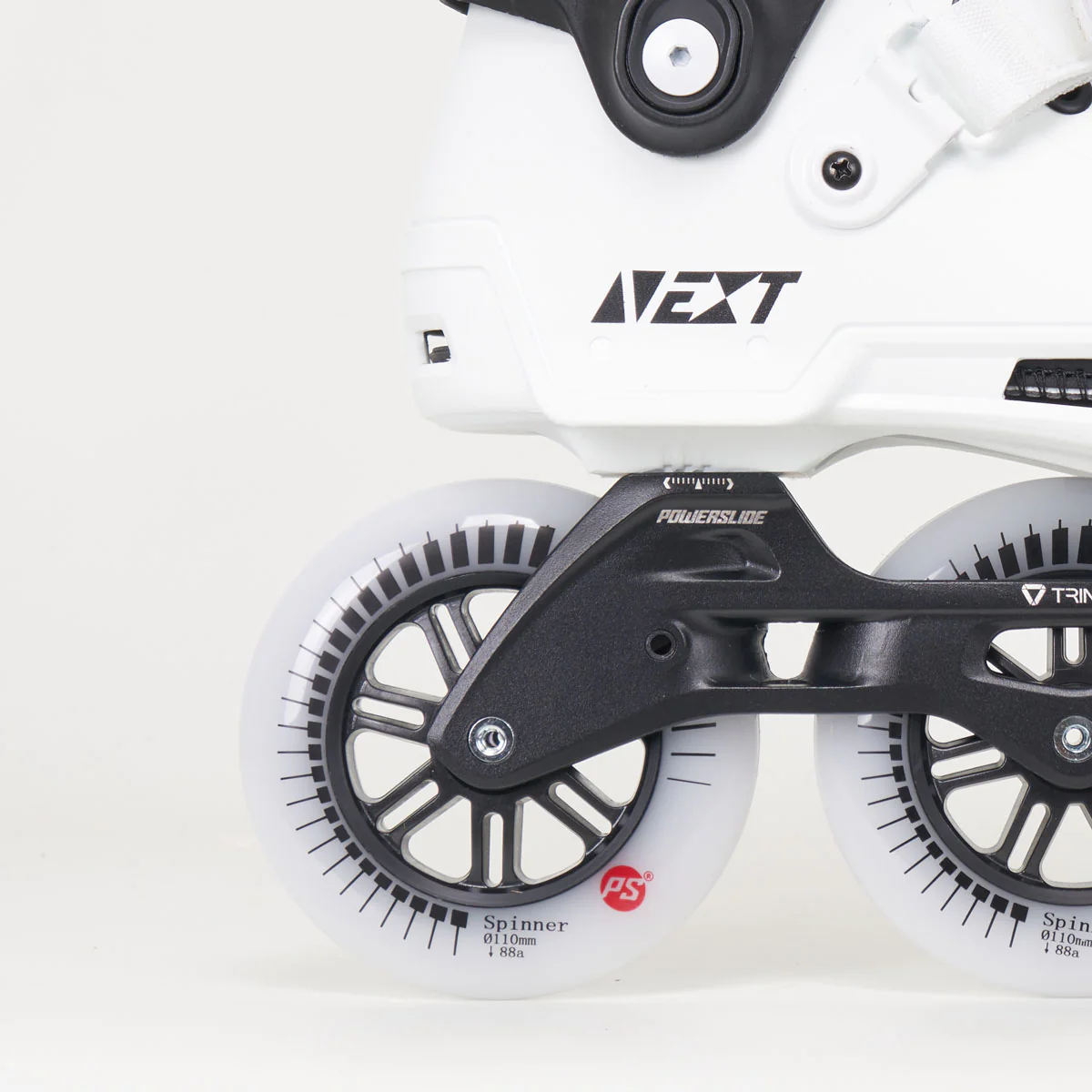 Powerslide Next Core 110 Inline Skates - Unisex - White/Black - Image 3