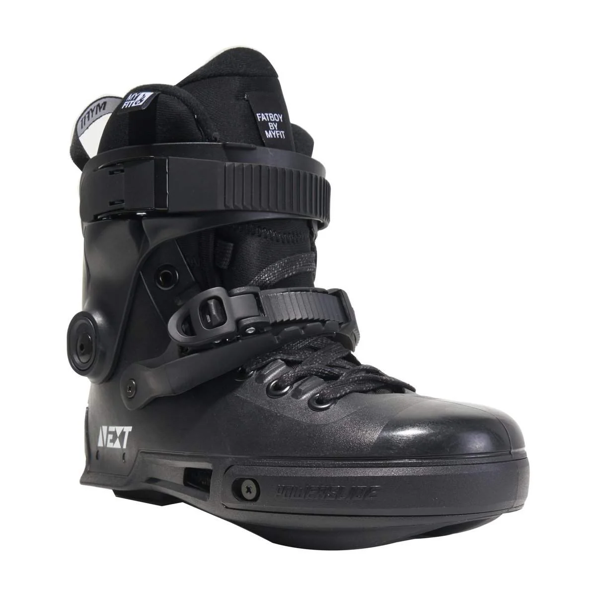 Powerslide Next Trinity  Blackout Skates - Boot Only - Image 2