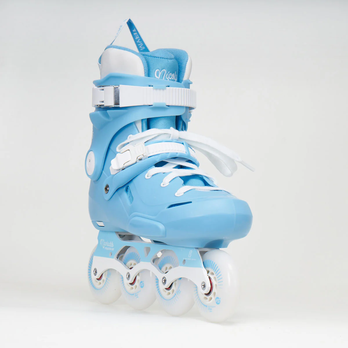 Powerslide Storm 80 Nicoly Machaddo Pro Inline Skates - Unisex - Blue - Image 2