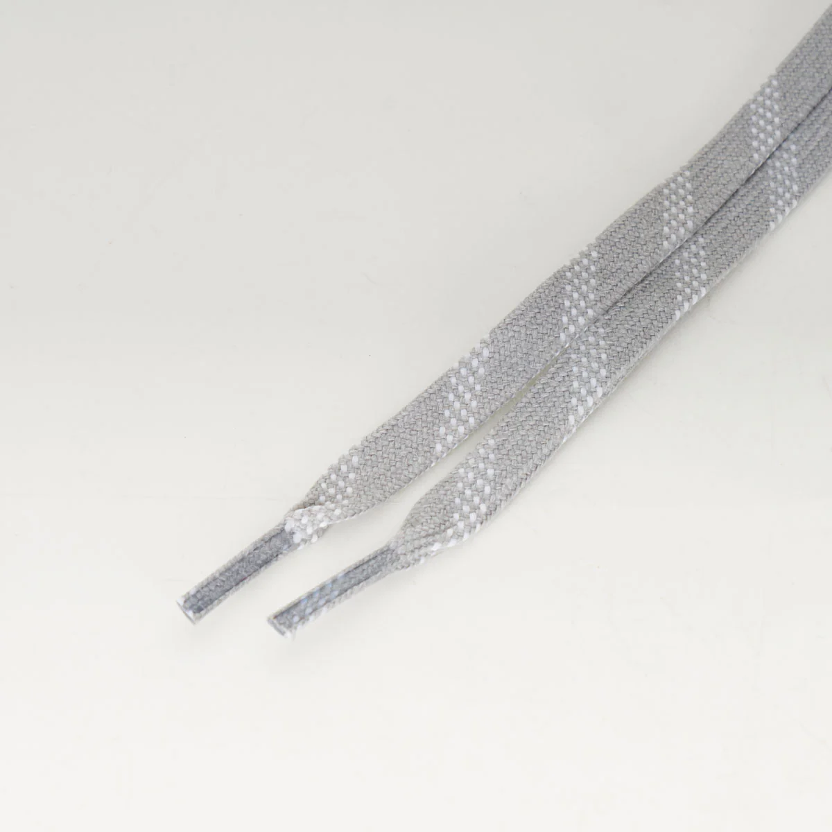 Myfit Waxed Pro Laces - Grey/White - Image 2