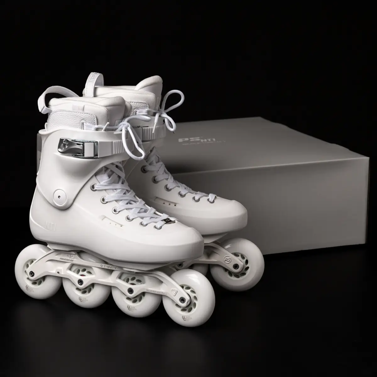 Powerslide Zoom Pro 80 Skates - Nicola Torelli - White - Image 5