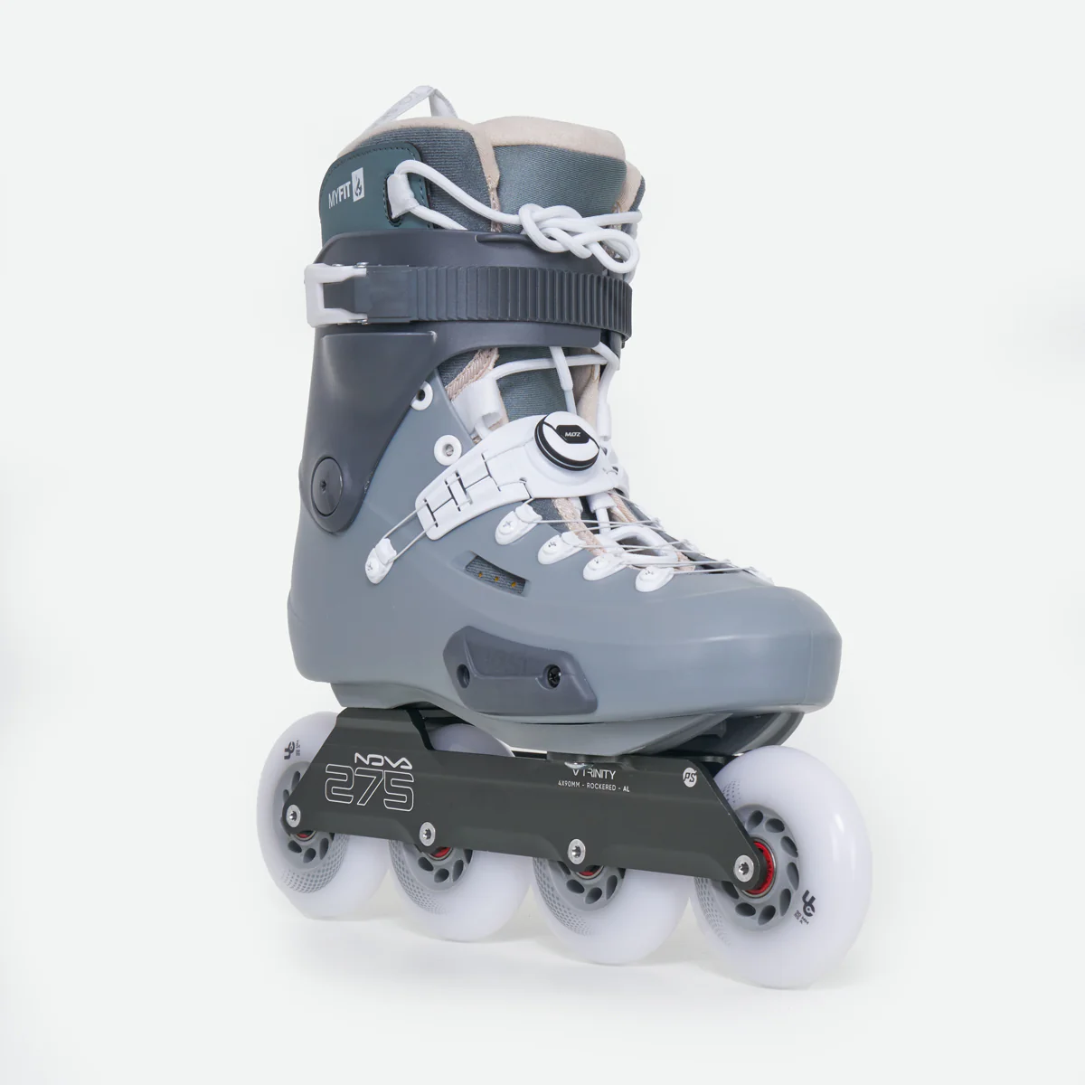 Powerslide Zoom Pro 90 PDS Inline Skates - Unisex - Grey - Image 3