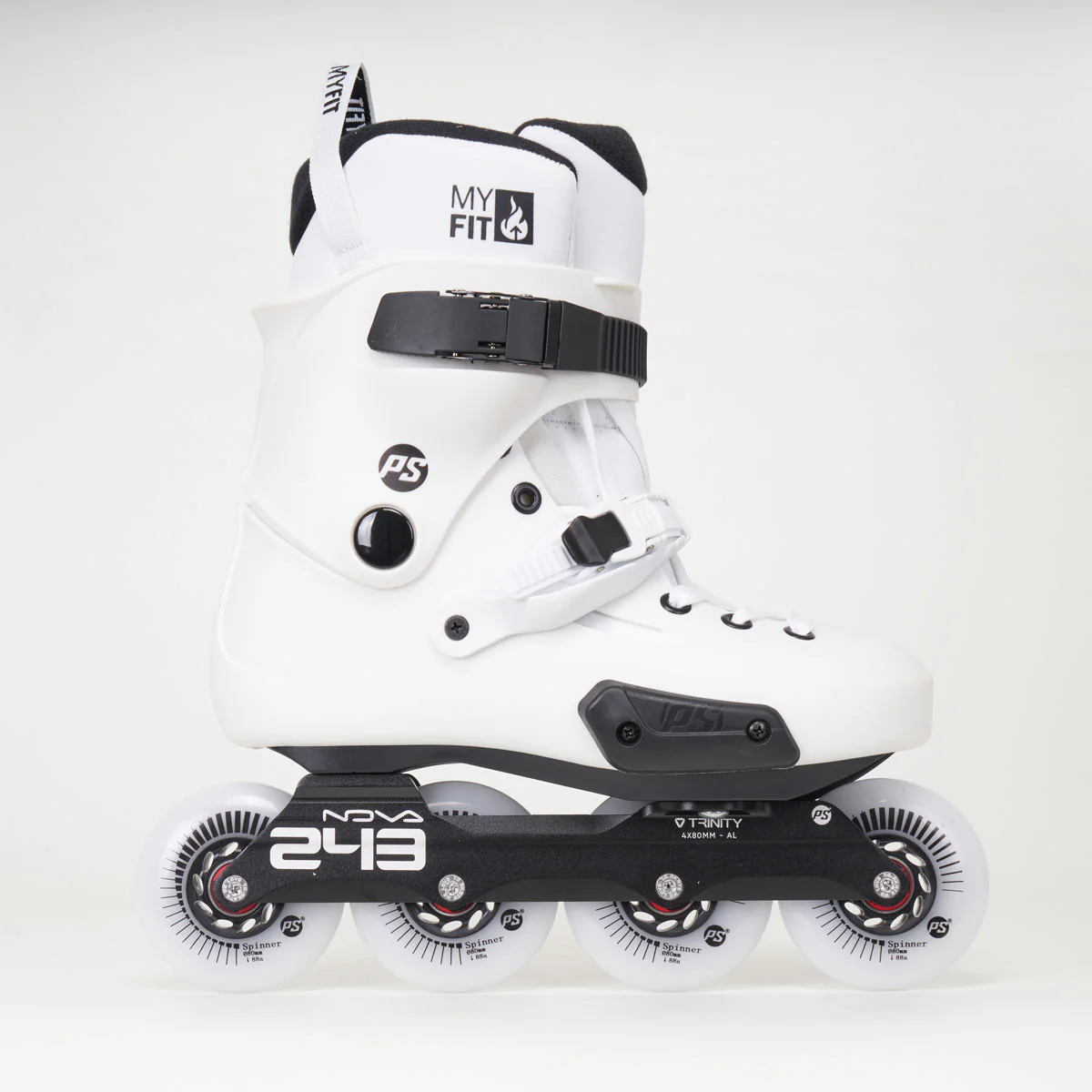 Powerslide Zoom Pro Nova 80 Inline Skates - Unisex - White